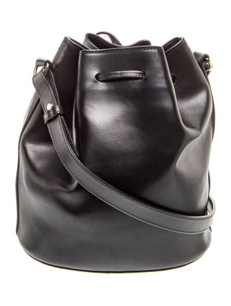 Sézane Leather Bucket Bag