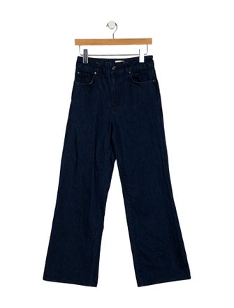 Sézane High-Rise Wide Leg Jeans