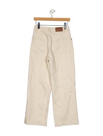 Sézane High-Rise Wide Leg Jeans