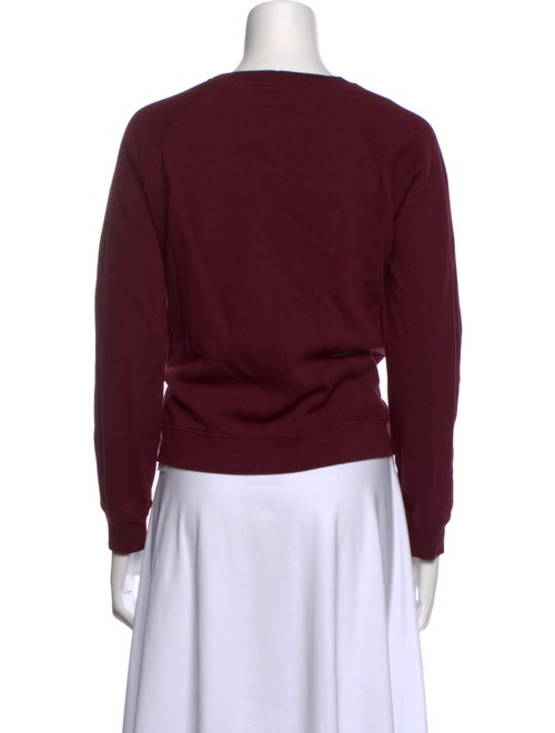 Sézane Graphic Print Crew Neck Sweatshirt