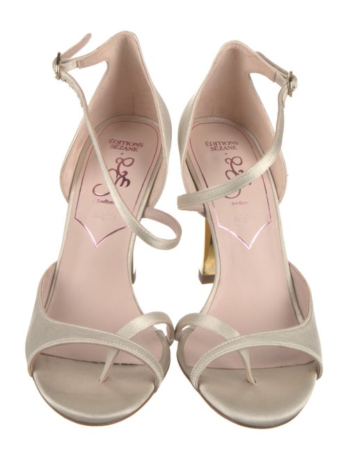 Sézane Satin Sandals