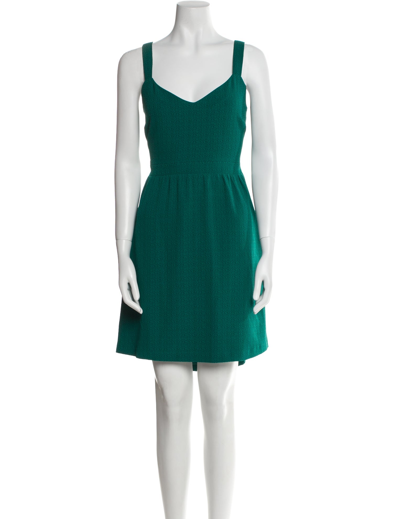 Sézane V-Neck Mini Dress