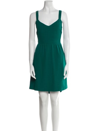 Sézane V-Neck Mini Dress