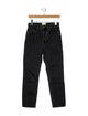 Sézane High-Rise Straight Leg Jeans