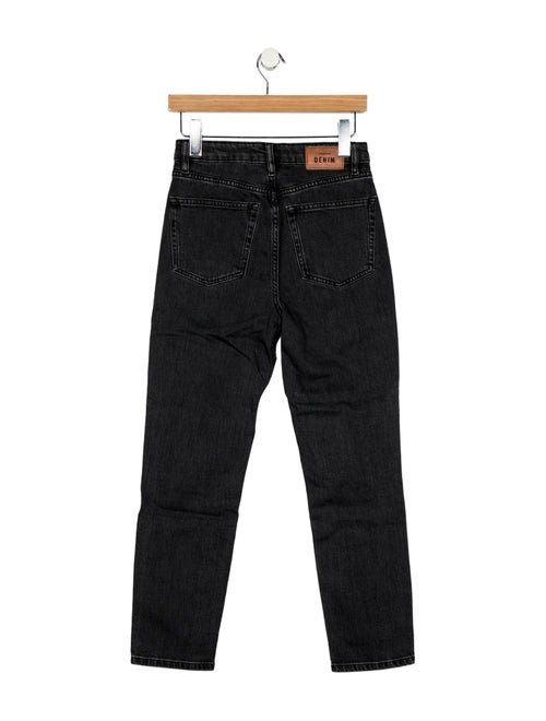 Sézane High-Rise Straight Leg Jeans