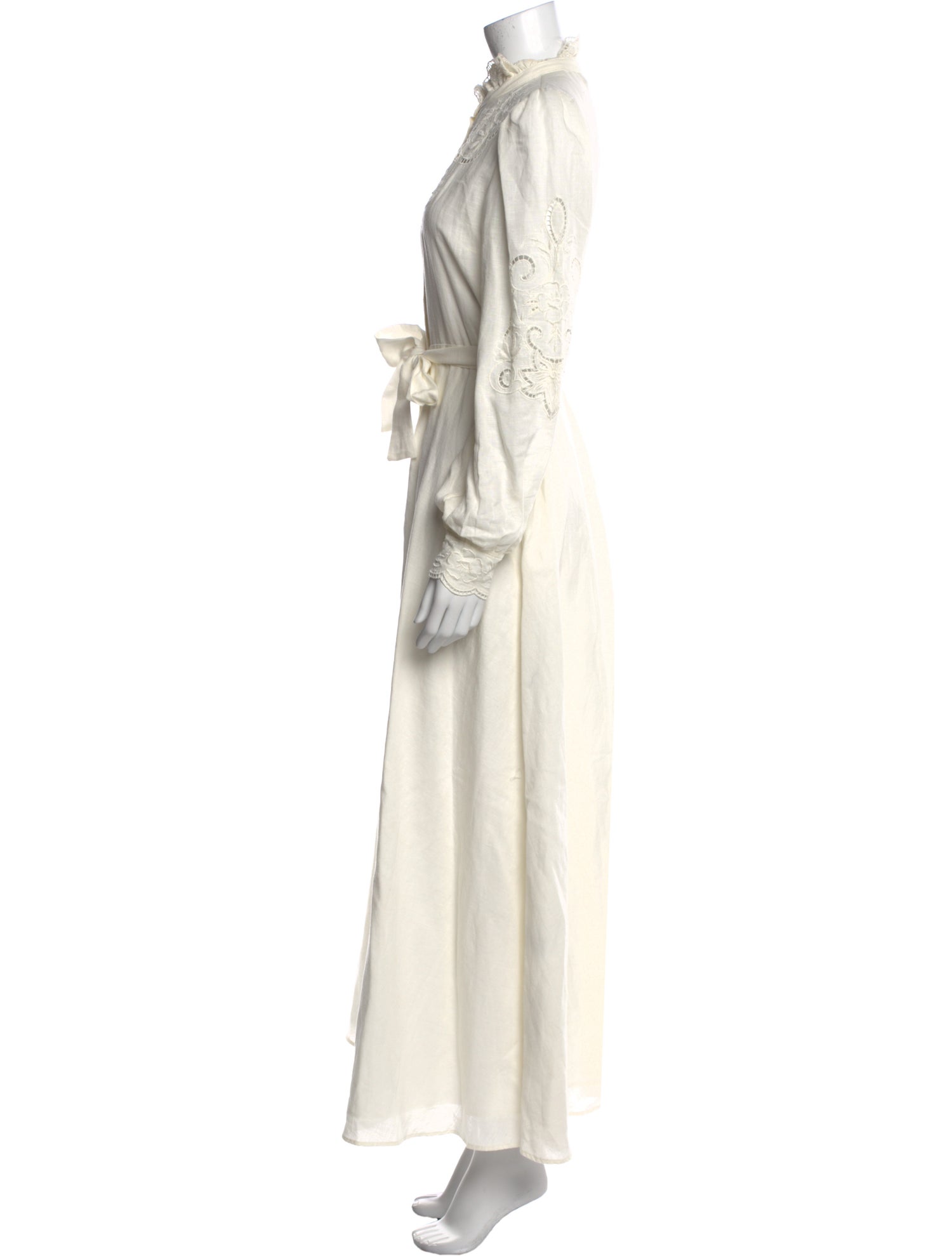 Sézane Linen Long Dress