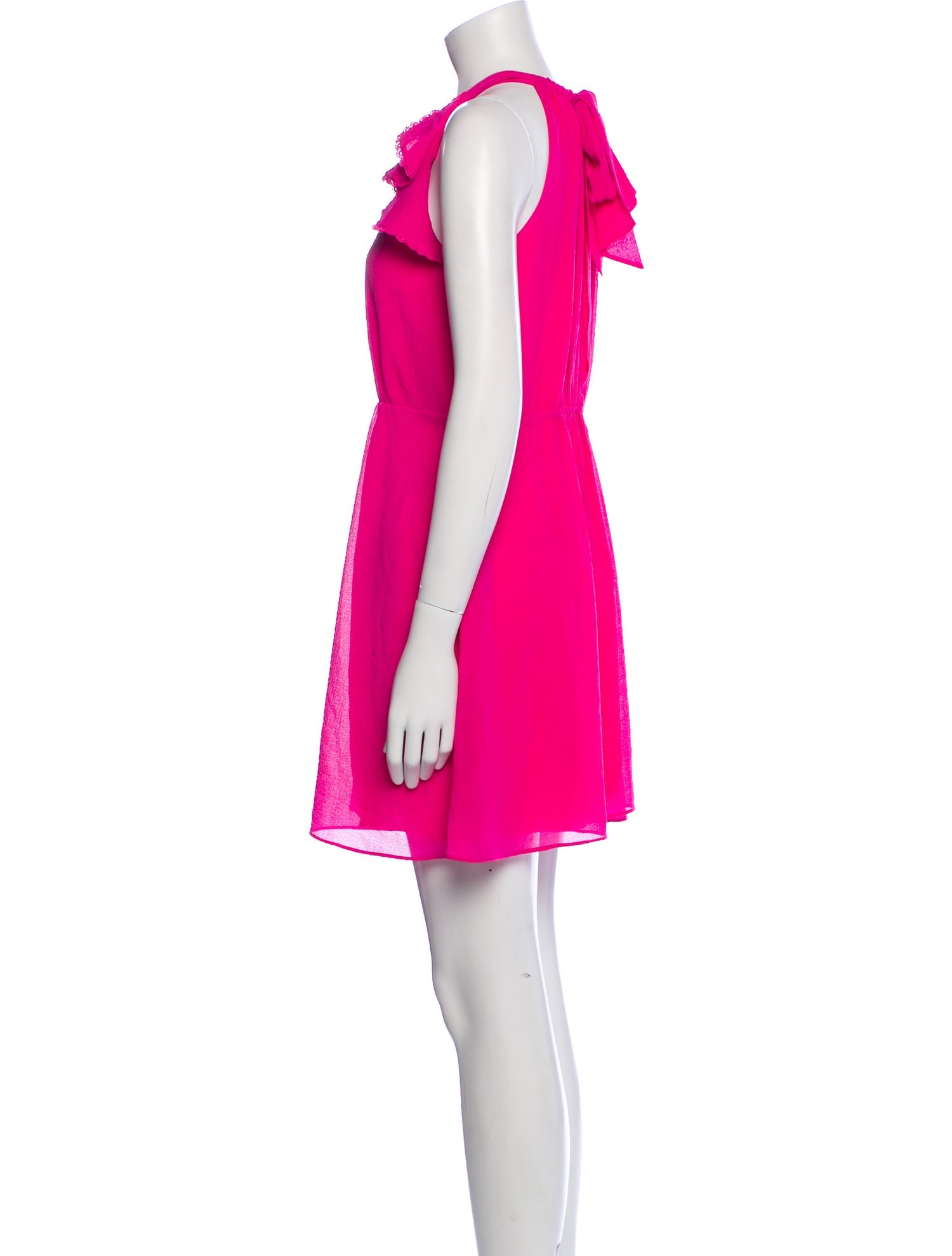 Sézane Crew Neck Mini Dress