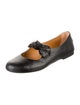 Sézane Leather Mary Jane Flats