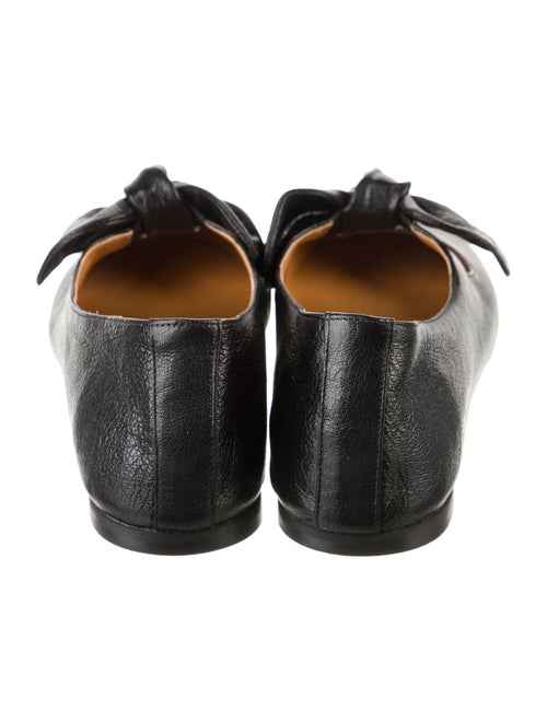 Sézane Leather Mary Jane Flats