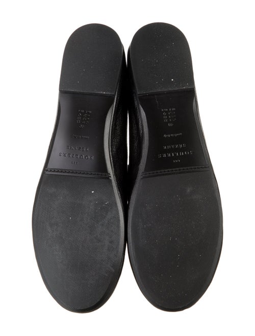 Sézane Leather Mary Jane Flats