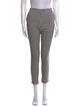 Sézane Houndstooth Print Skinny Leg Pants