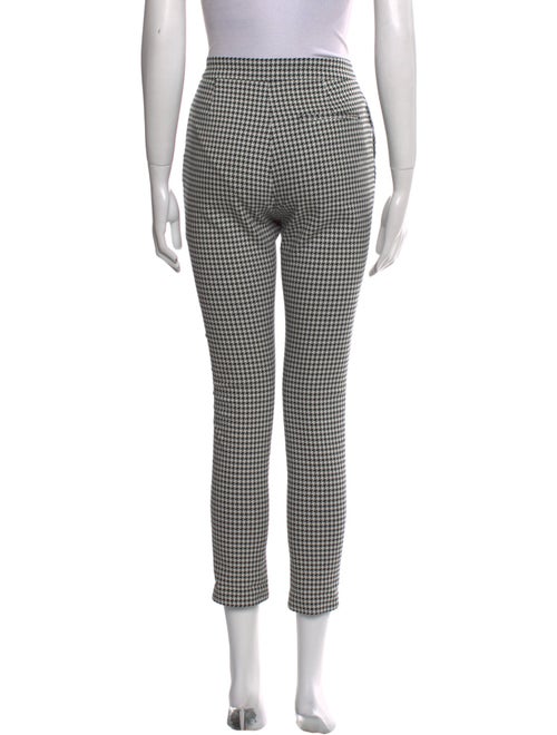 Sézane Houndstooth Print Skinny Leg Pants