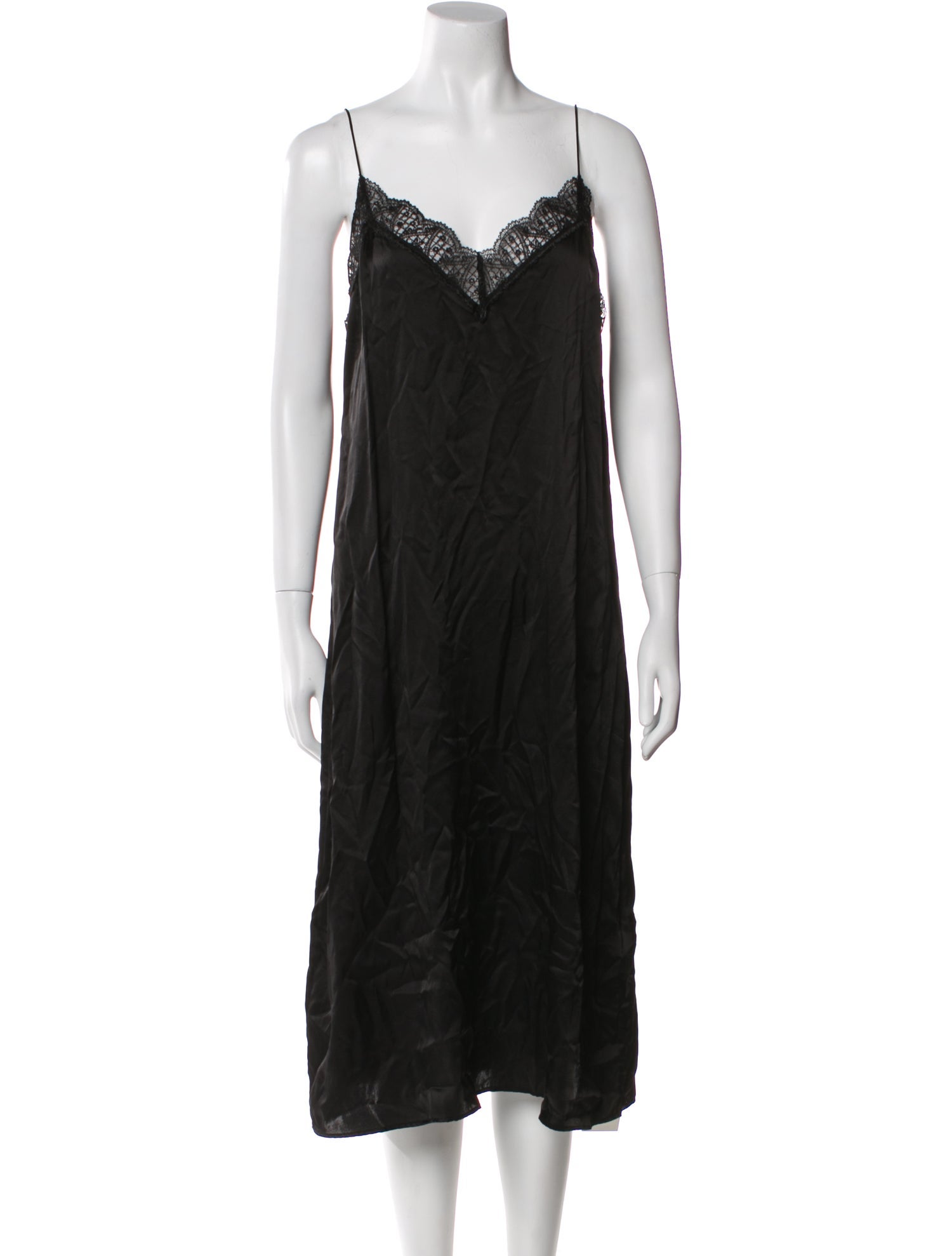 Sézane Silk Midi Length Dress