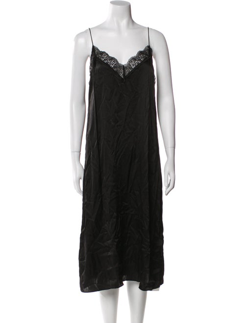 Sézane Silk Midi Length Dress