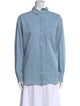 Sézane Long Sleeve Button-Up Top