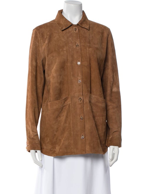 Sézane Goat Leather Jacket