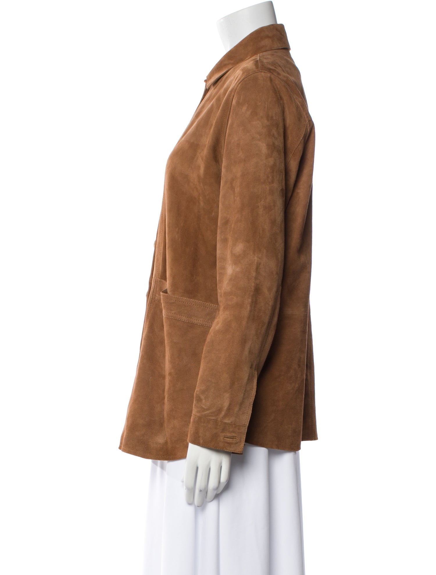 Sézane Goat Leather Jacket