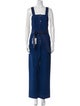Sézane Square Neckline Jumpsuit