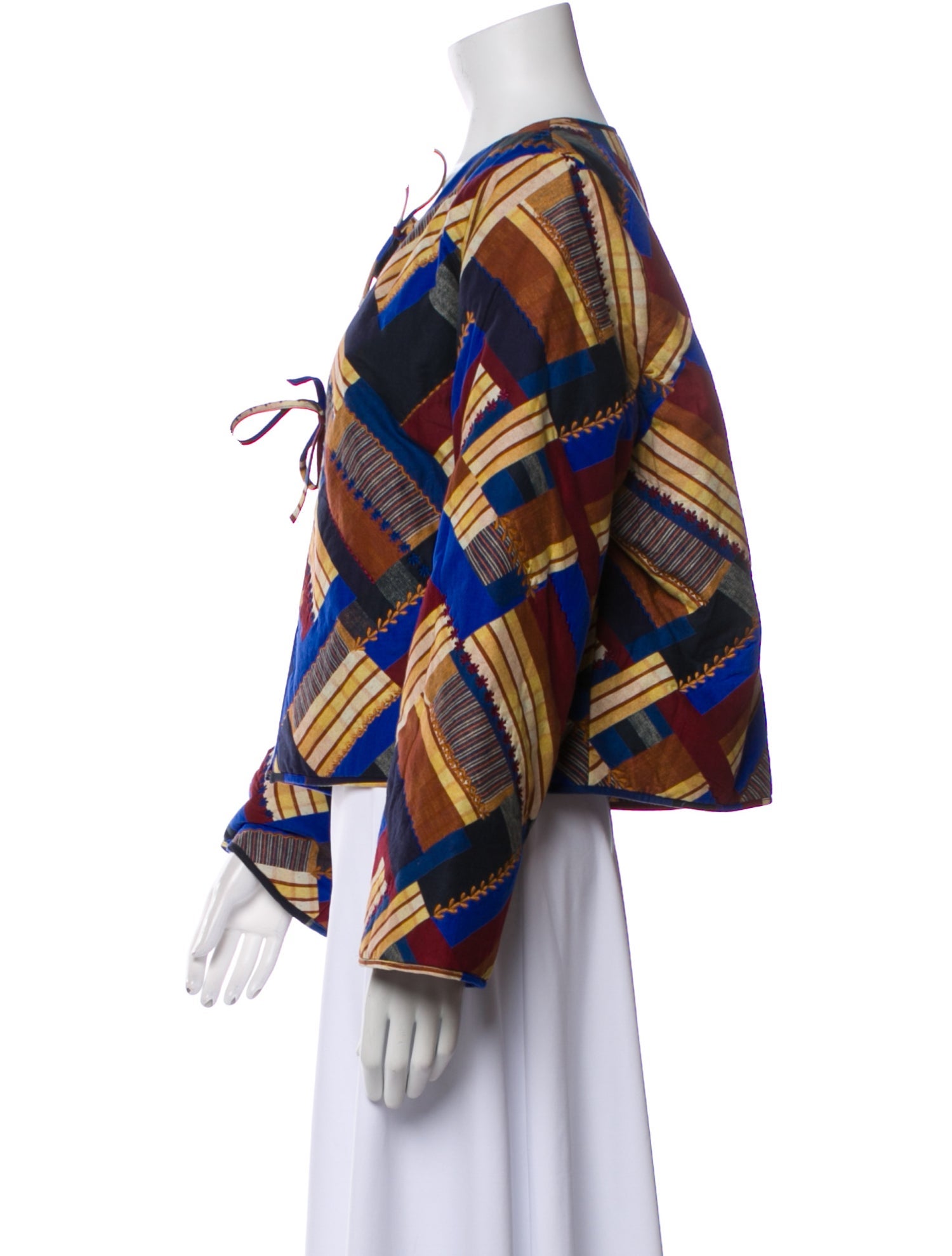 Sézane Printed Evening Jacket