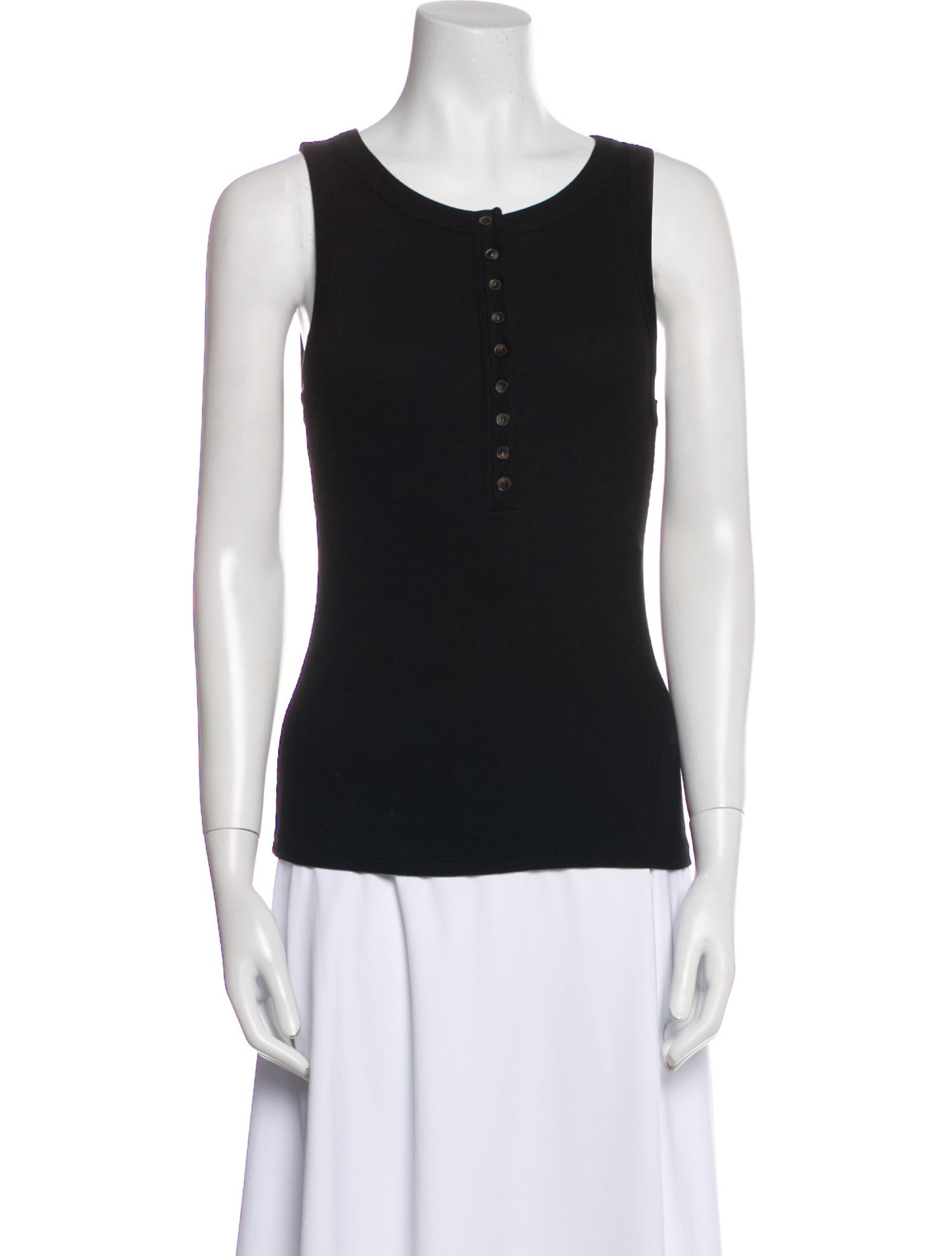 Sézane Scoop Neck Sleeveless Top