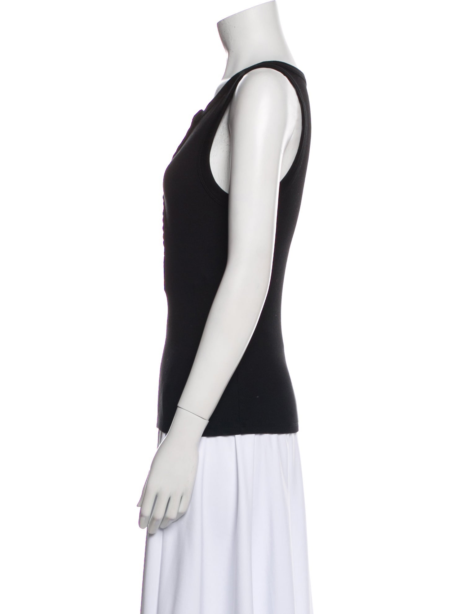 Sézane Scoop Neck Sleeveless Top