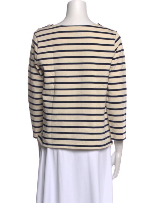 Sézane Striped Scoop Neck Top