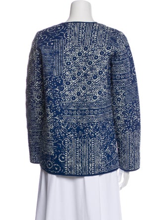 Sézane Floral Print Evening Jacket