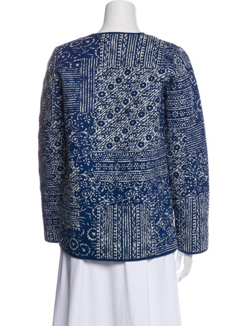 Sézane Floral Print Evening Jacket