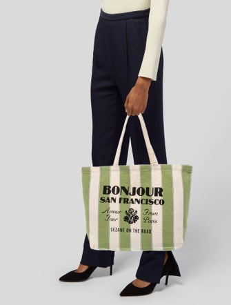 Sézane Canvas Tote
