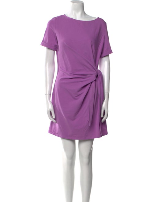 Sézane Bateau Neckline Mini Dress