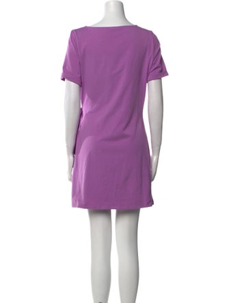 Sézane Bateau Neckline Mini Dress