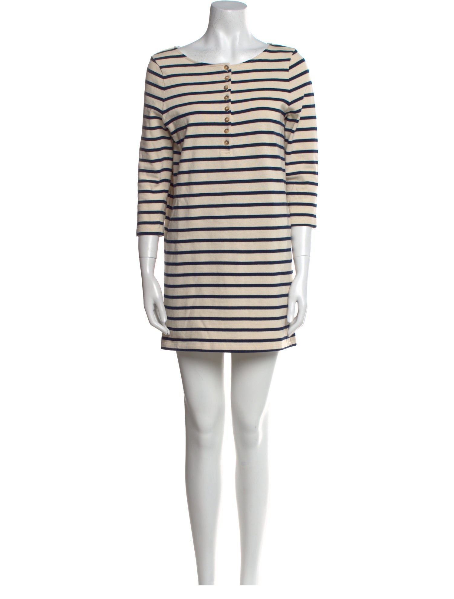 Sézane Striped Mini Dress