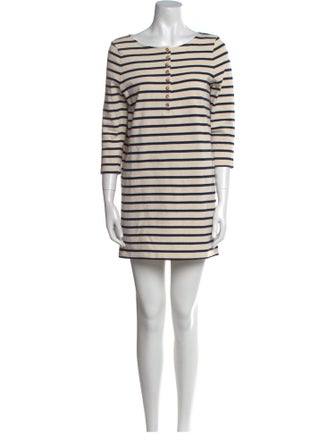 Sézane Striped Mini Dress
