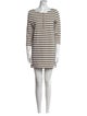 Sézane Striped Mini Dress