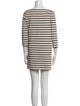 Sézane Striped Mini Dress