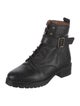 Sézane Leather Combat Boots