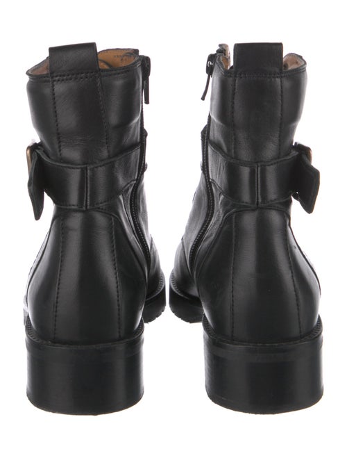 Sézane Leather Combat Boots