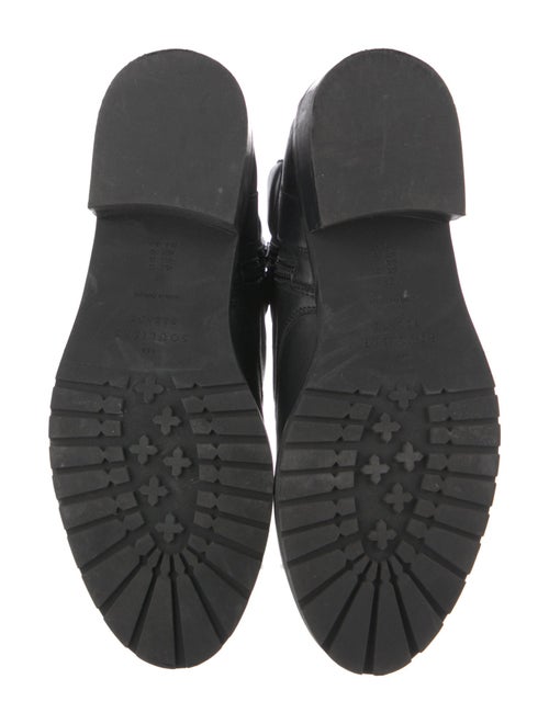 Sézane Leather Combat Boots