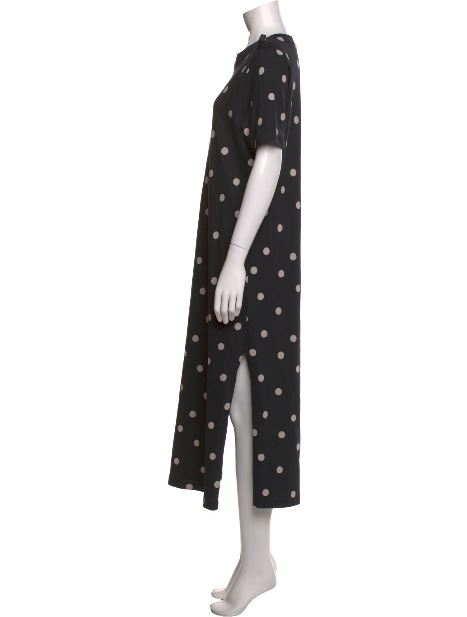 Sézane Polka Dot Print Long Dress