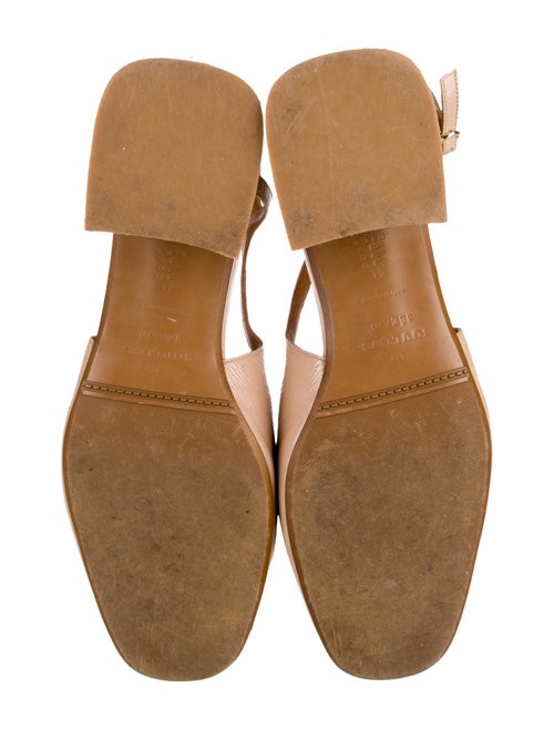 Sézane Patent Leather Slingback Sandals