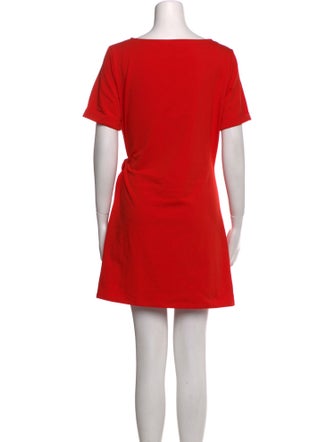 Sézane Bateau Neckline Mini Dress