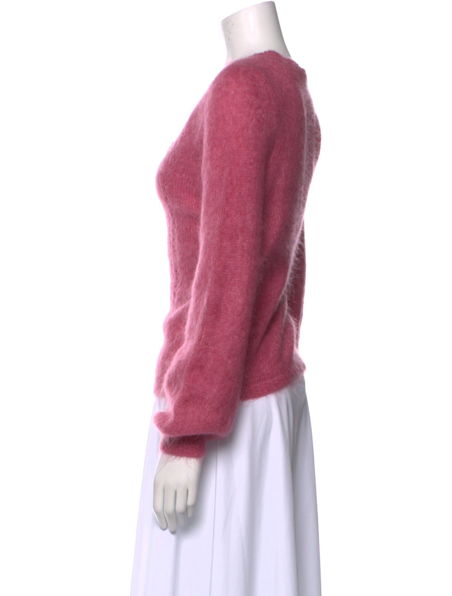 Sézane Kid Mohair V-Neck Sweater