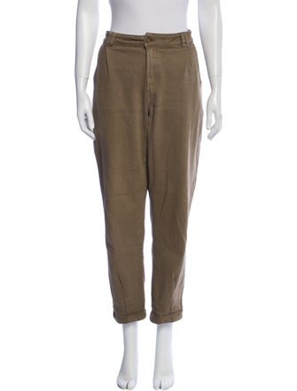 Sézane High-Rise Straight Leg Jeans