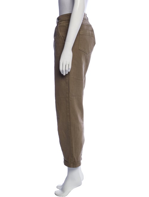 Sézane High-Rise Straight Leg Jeans