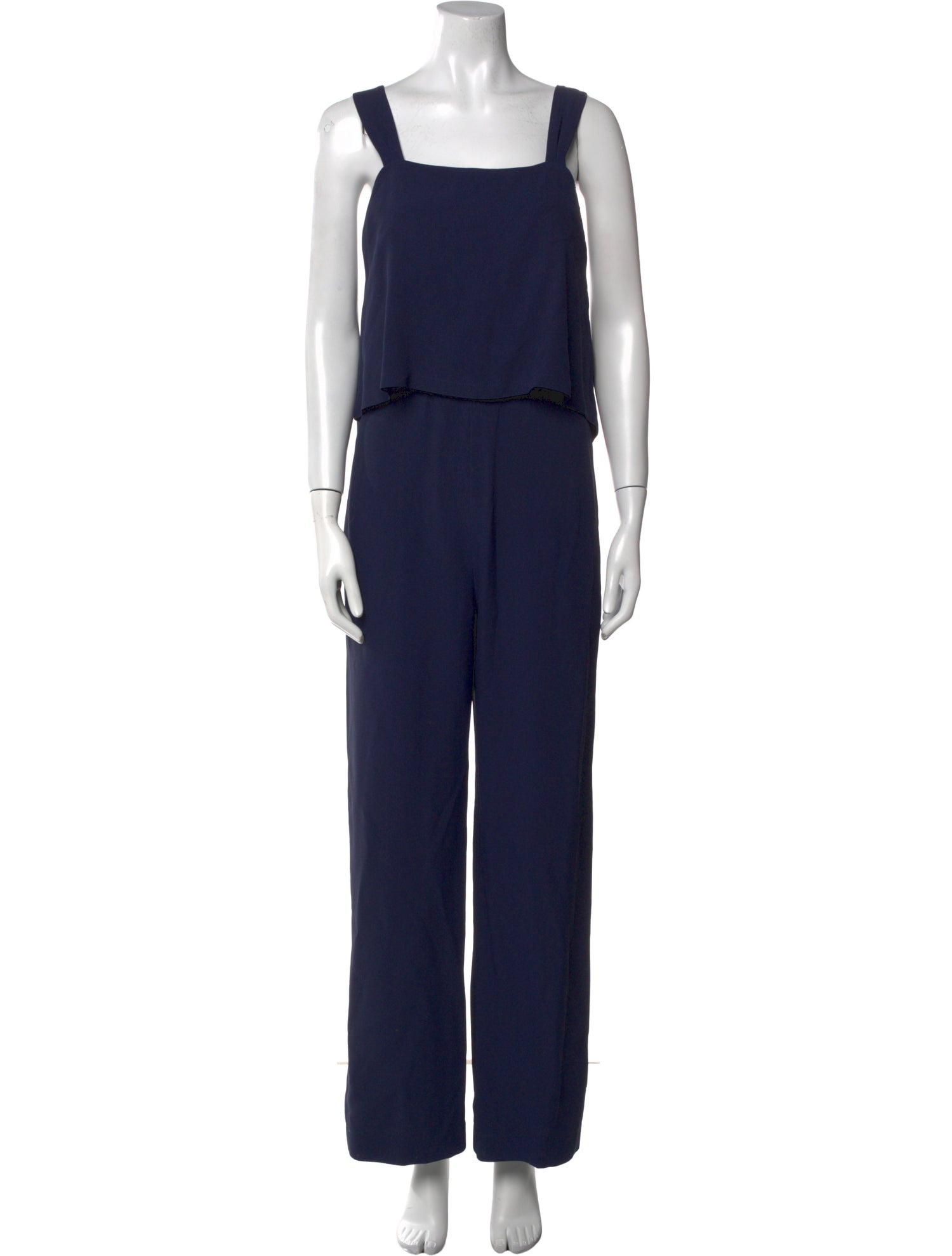 Sézane Square Neckline Jumpsuit