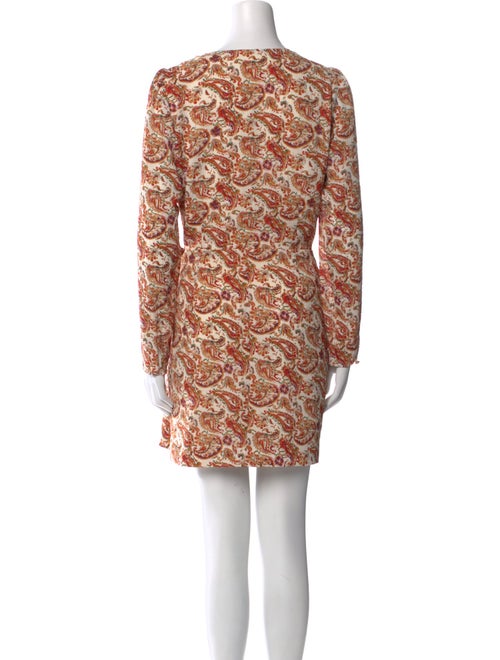 Sézane Printed Mini Dress