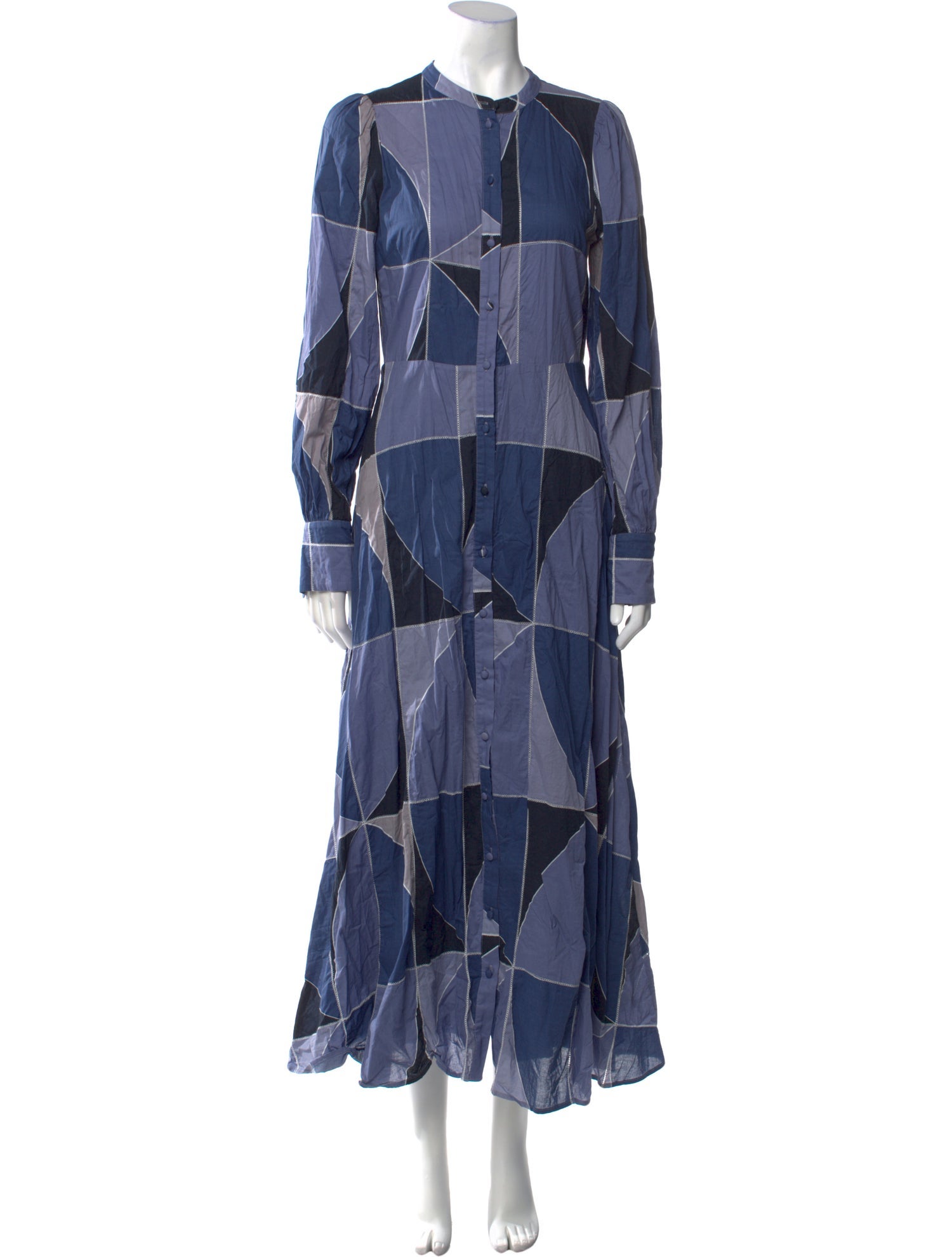 Sézane Printed Long Dress