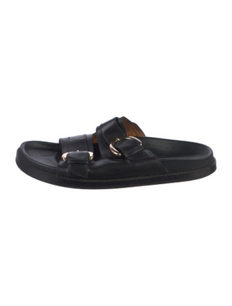 Sézane Leather Slides