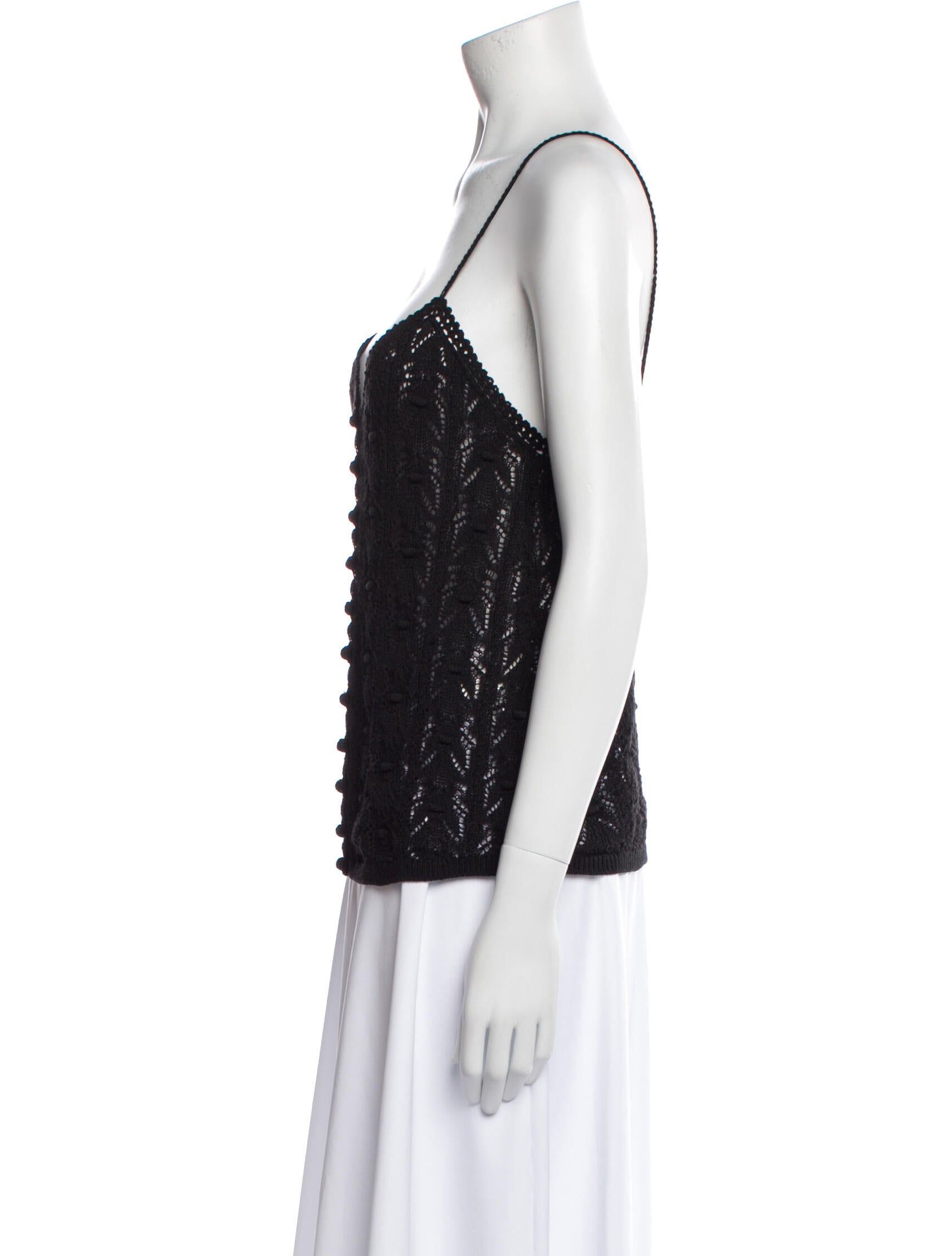 La Maille Sezane V-Neck Sleeveless Top w/ Tags