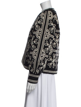 Sézane Printed Evening Jacket